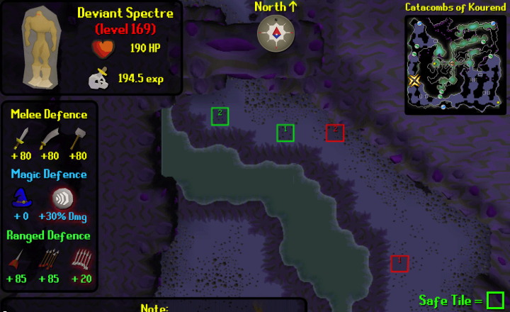 Aberrant Spectres safespot